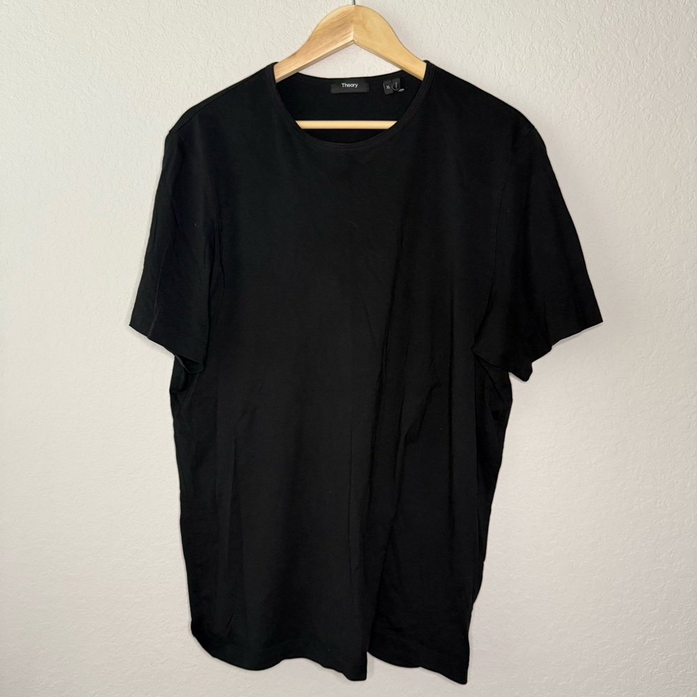 Theory Men's Classic Black Short Sleeve Tee